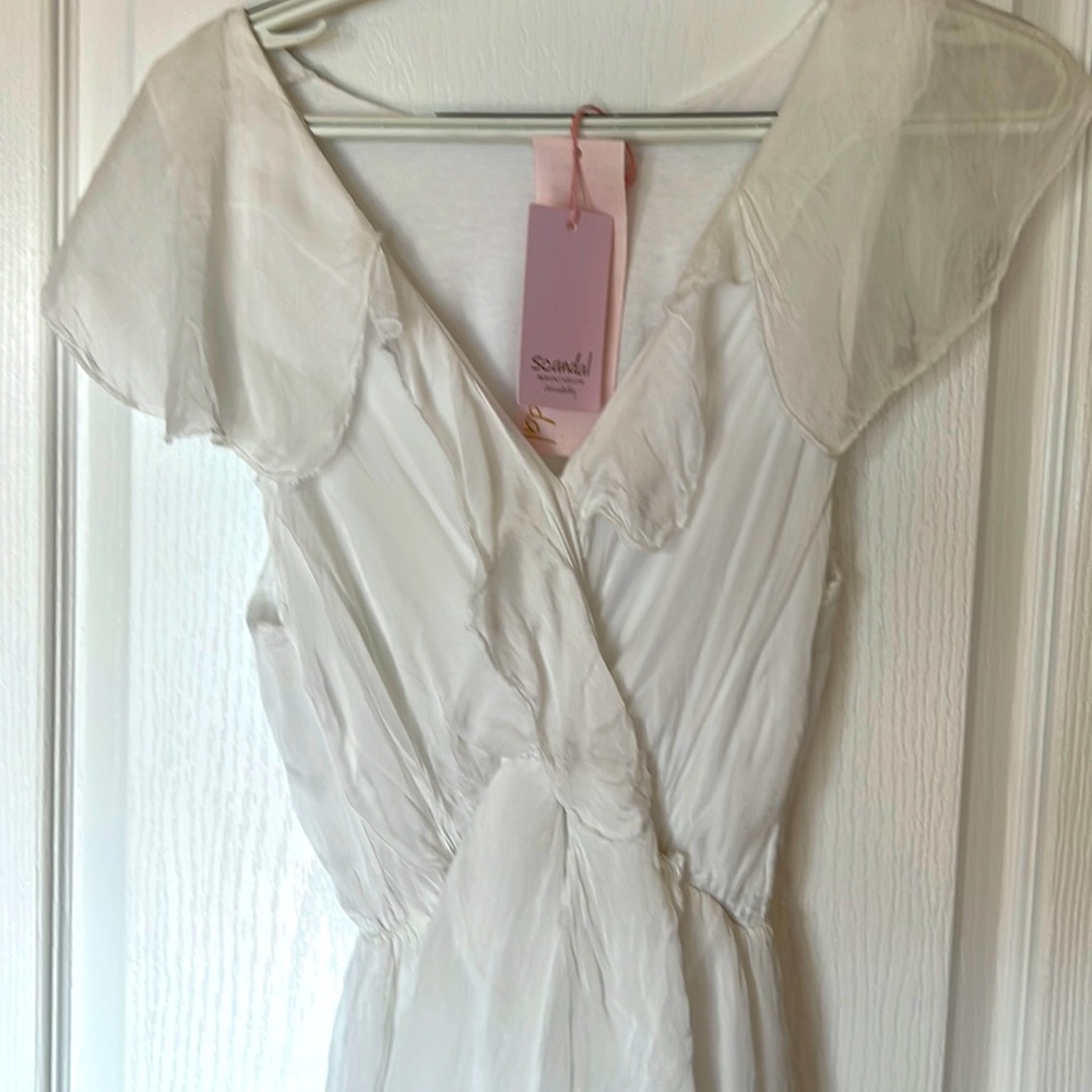 Layered Silk Dress